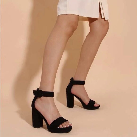 IDIFU 5 inch Platform Heels for Women IN5 Sabrina Sandals Chunky High Heels 6.5 - Picture 2 of 11